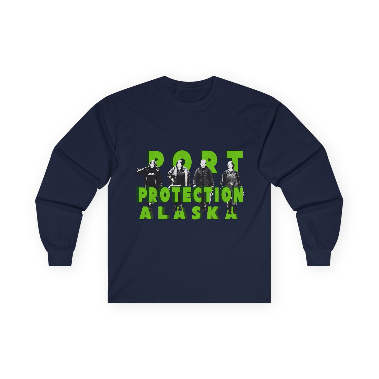 Port Protection Alaska Graphic Long Sleeve Tee
