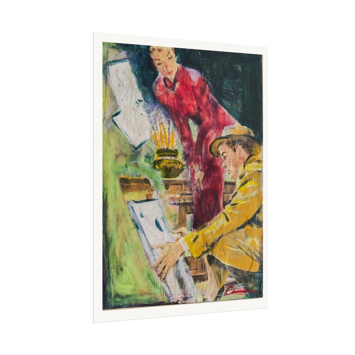 She had Exquisite Taste in Art, 2024 print