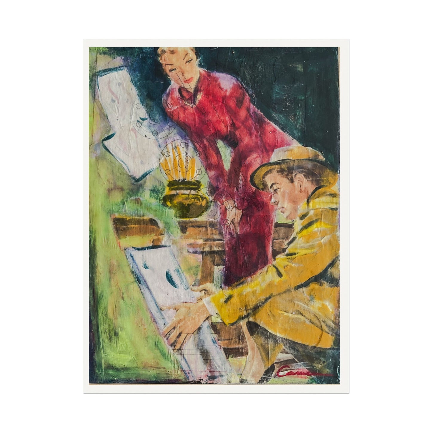 She had Exquisite Taste in Art, 2024 print