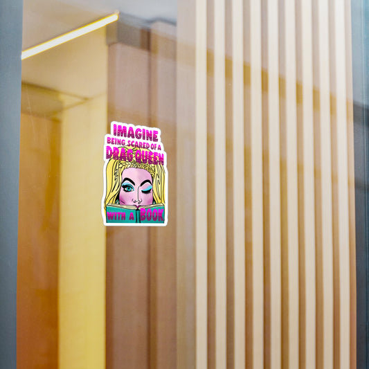 Drag Queen Storytime # Luna Kiss Cut Stickers