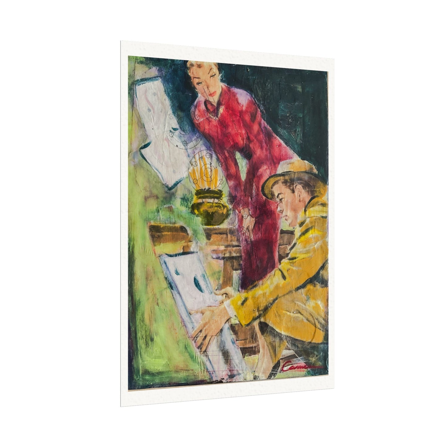 She had Exquisite Taste in Art, 2024 print