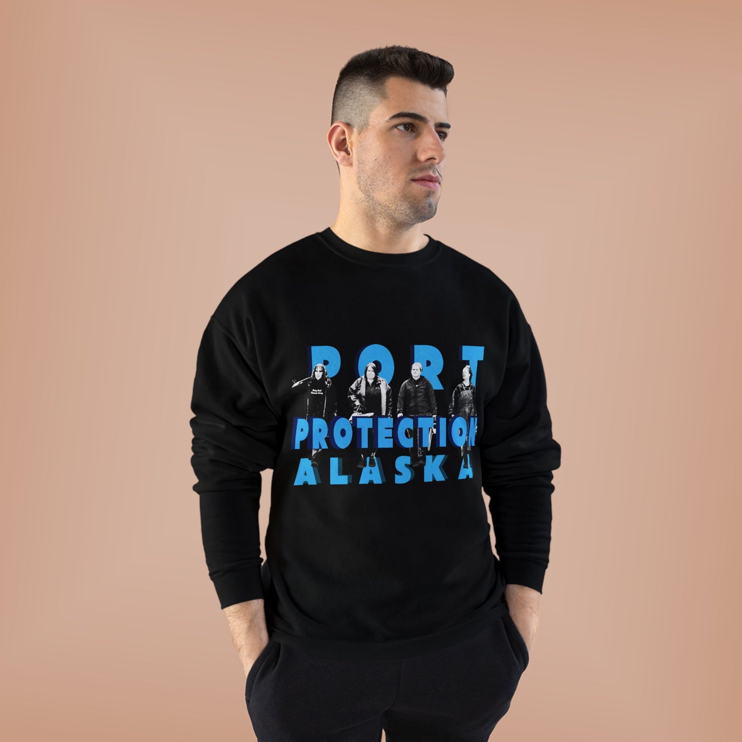 Crewneck Sweatshirt - Port Protection Badass Ladies Redesign
