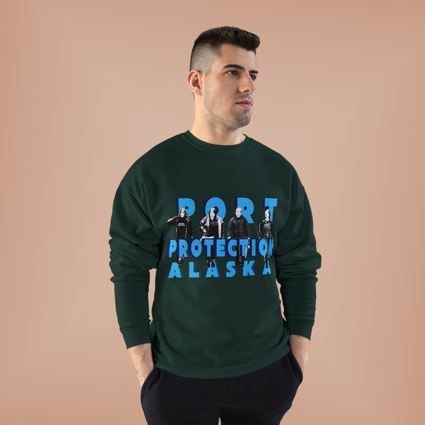 Crewneck Sweatshirt - Port Protection Badass Ladies Redesign