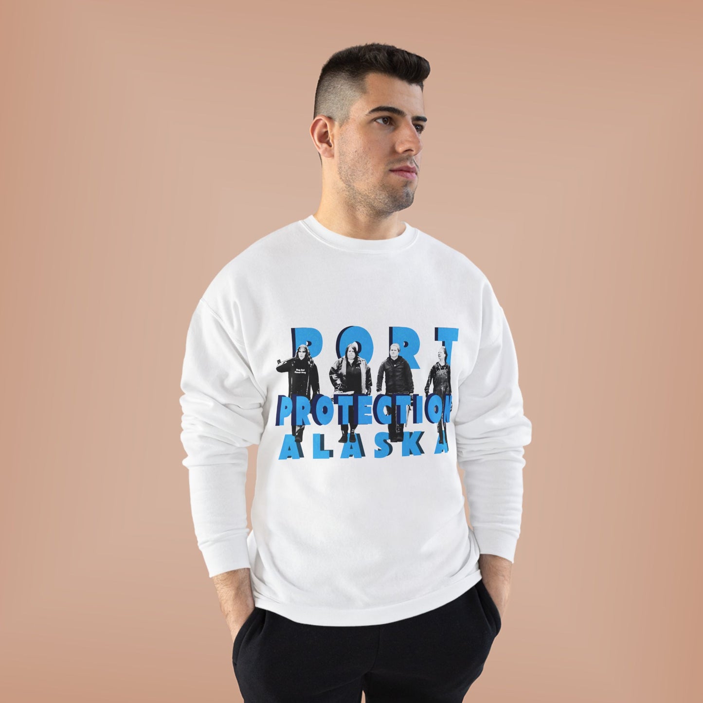 Crewneck Sweatshirt - Port Protection Badass Ladies Redesign