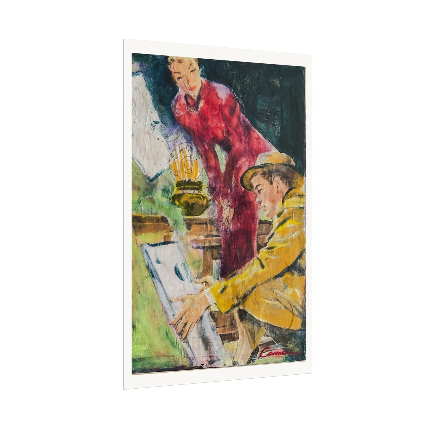 She had Exquisite Taste in Art, 2024 print