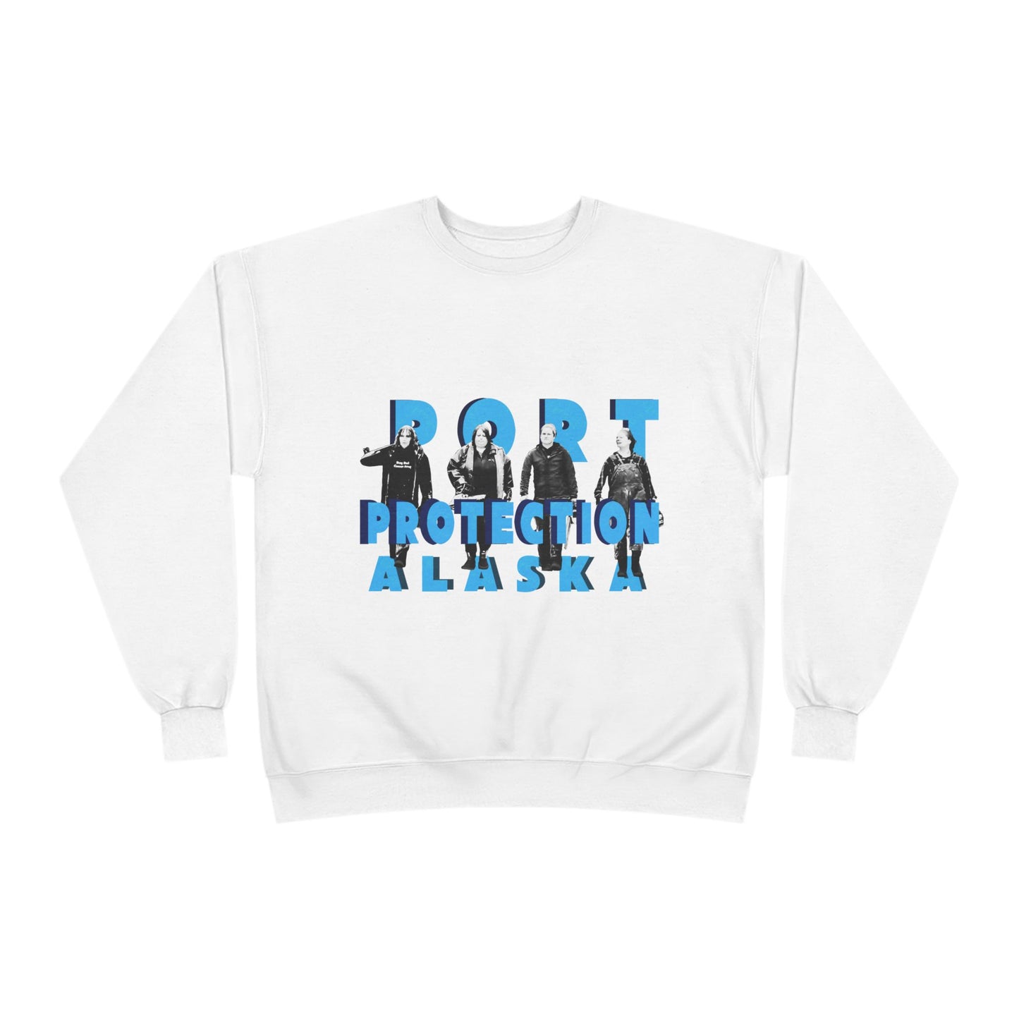 Crewneck Sweatshirt - Port Protection Badass Ladies Redesign