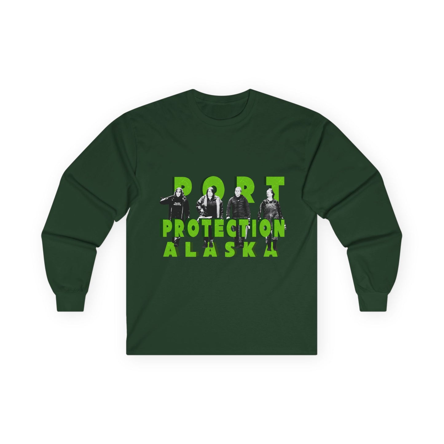 Port Protection Alaska Graphic Long Sleeve Tee