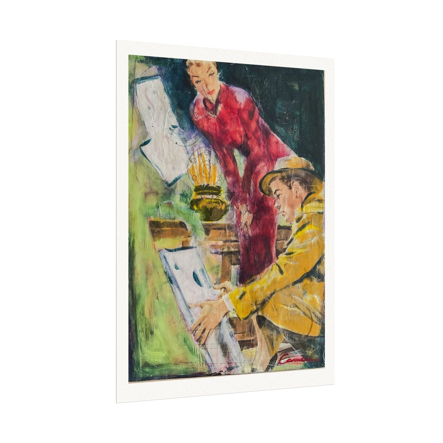 She had Exquisite Taste in Art, 2024 print
