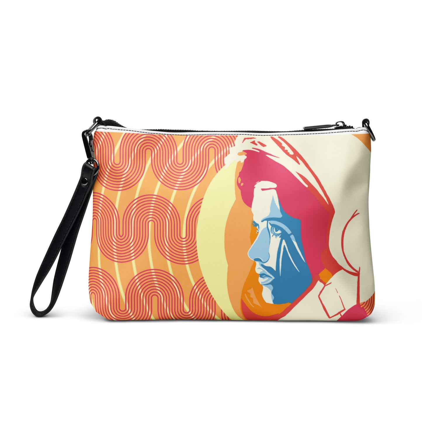 First Woman in Space Crossbody bag