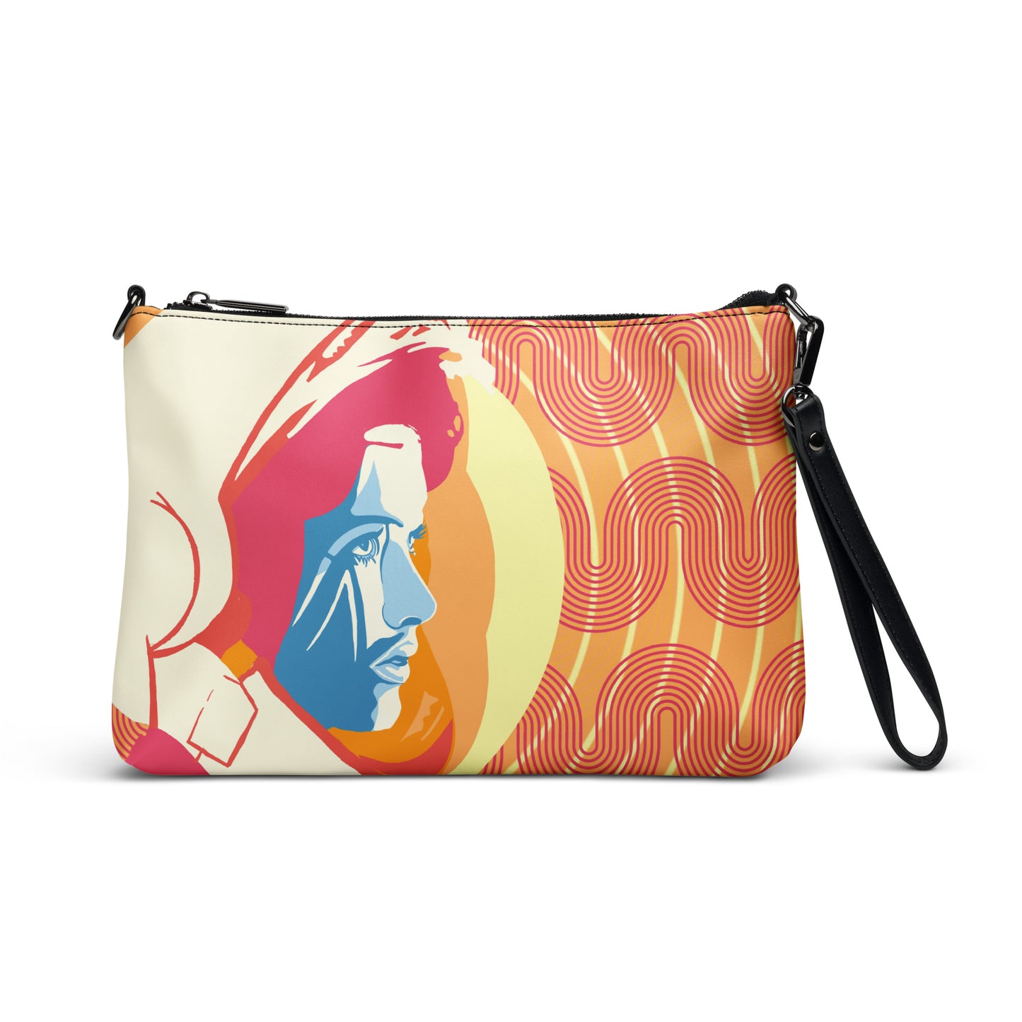 First Woman in Space Crossbody bag