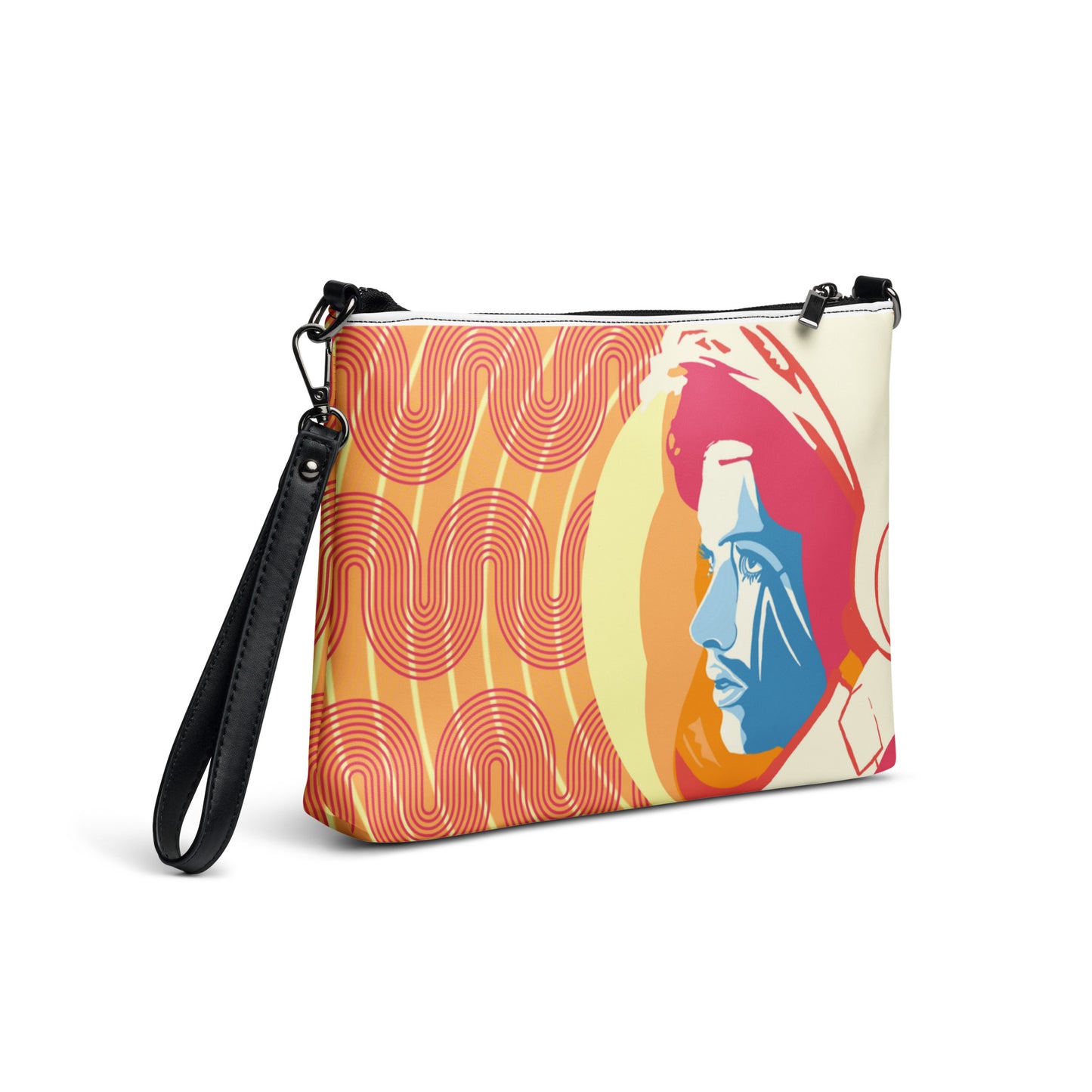 First Woman in Space Crossbody bag
