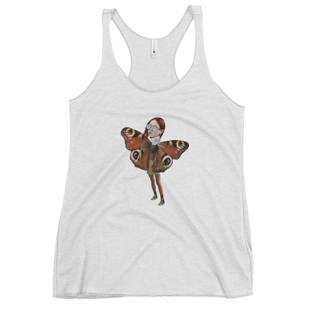 Too cool for your chrysilis Women's Racerback Tank