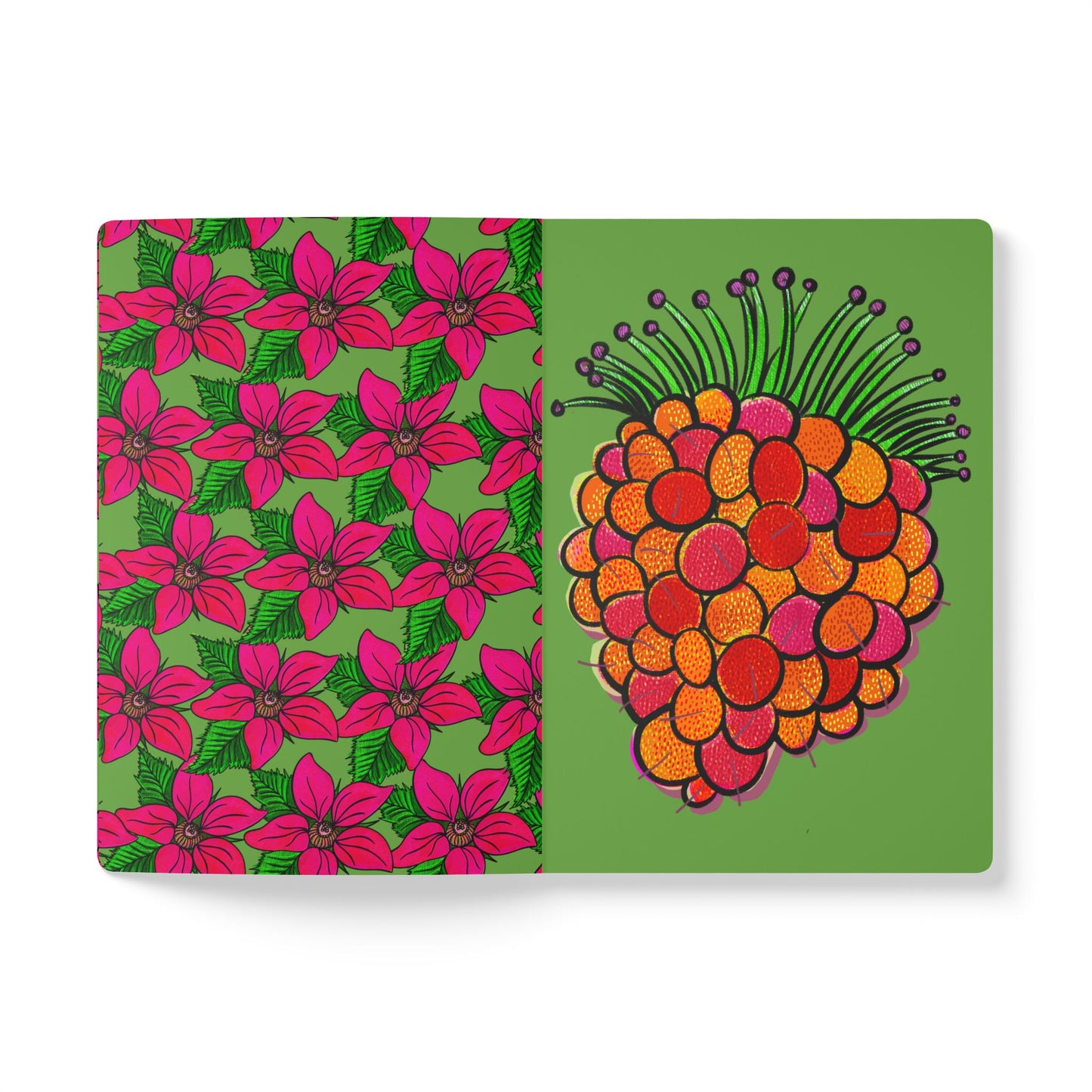 Salmon Berry Sketchbook