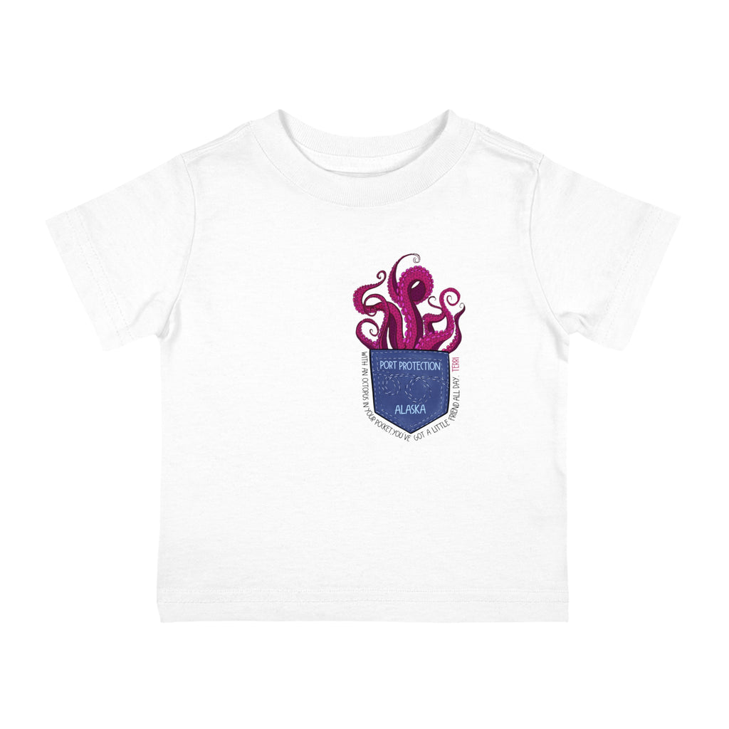 Octopocket Friend Toddler Tshirt - Terri Says Series