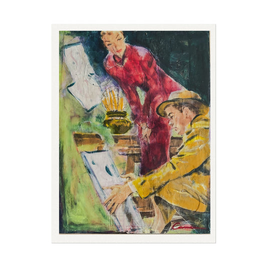 She had Exquisite Taste in Art, 2024 print