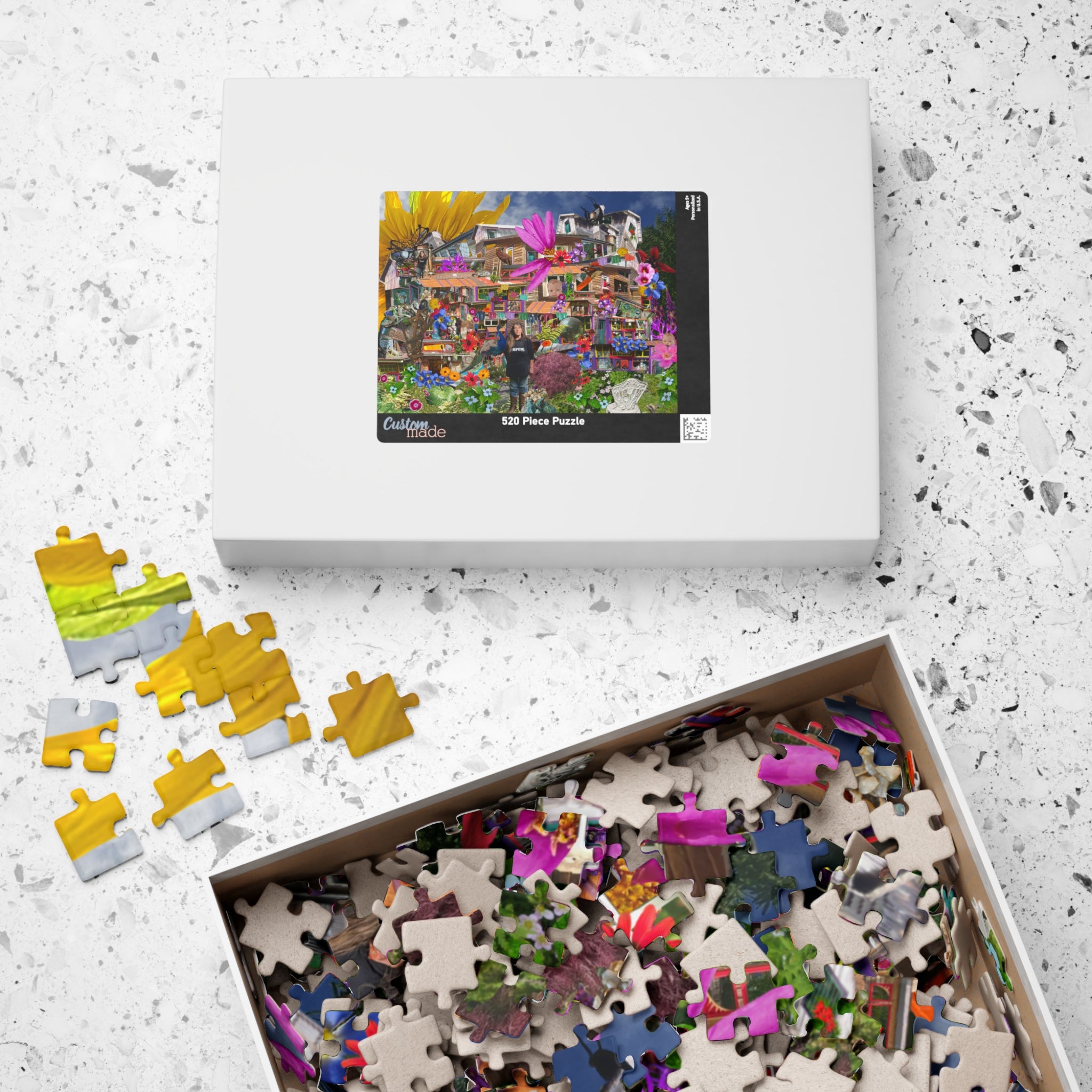 The House that Terri Built Collage Jigsaw (110–1014 pcs)