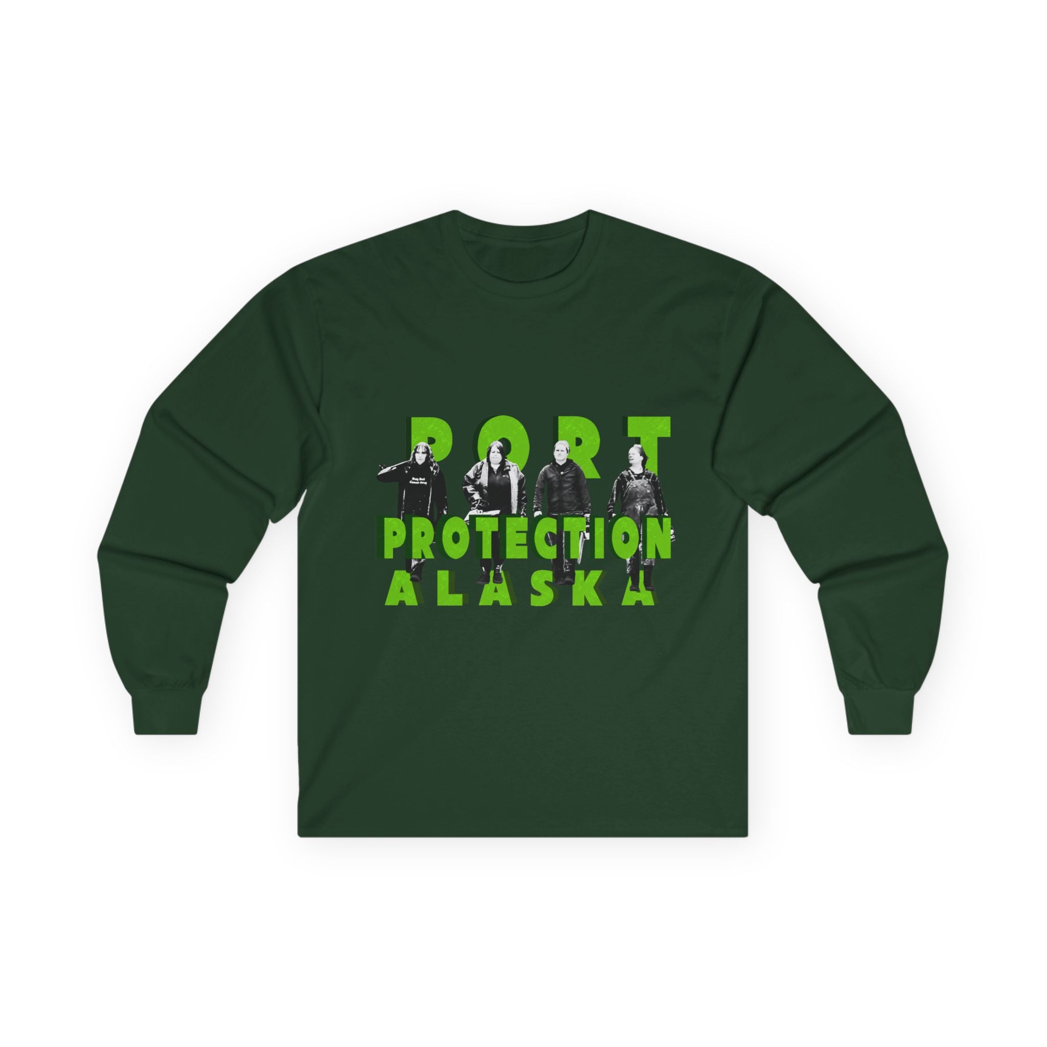 Port Protection Alaska Graphic Long Sleeve Tee