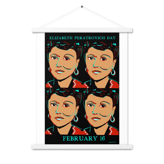 Elizabeth Peratrovich Poster with hangers