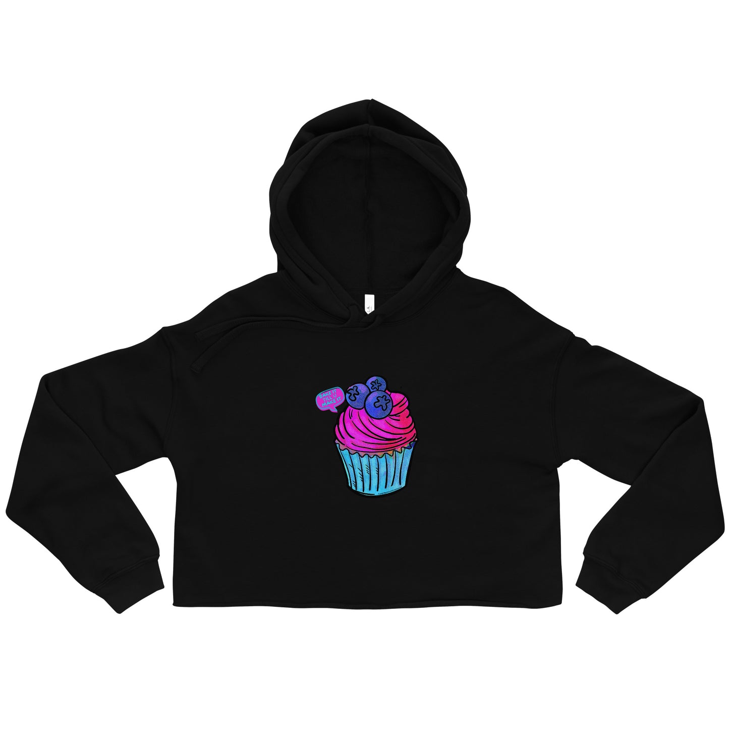 Cupcake Crop Hoodie