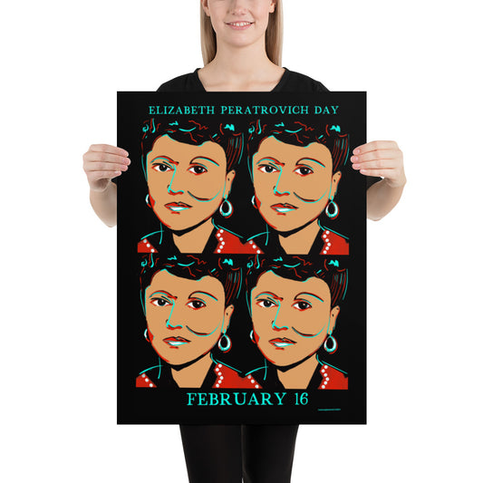 Elizabeth Peratrovich Poster