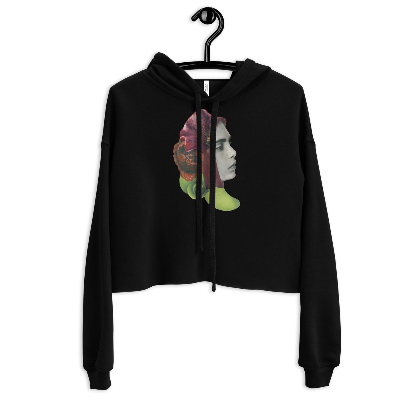 Second to last Benevolent Garden Queen” Crop Hoodie