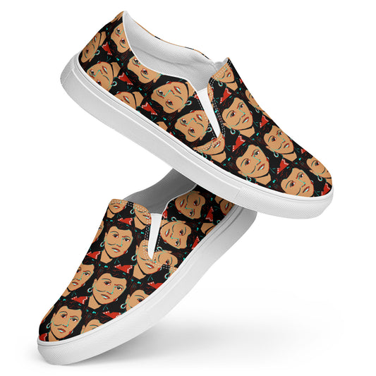 Mz. T's Elizabeth Peratrovich  slip-on canvas shoes